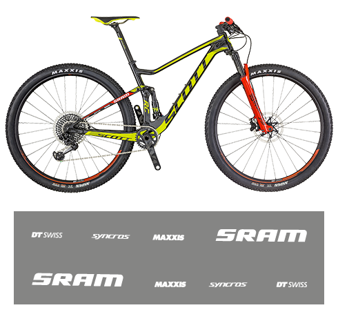 scott spark rc 900 frame